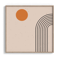 Curved lines Wall Art Painting