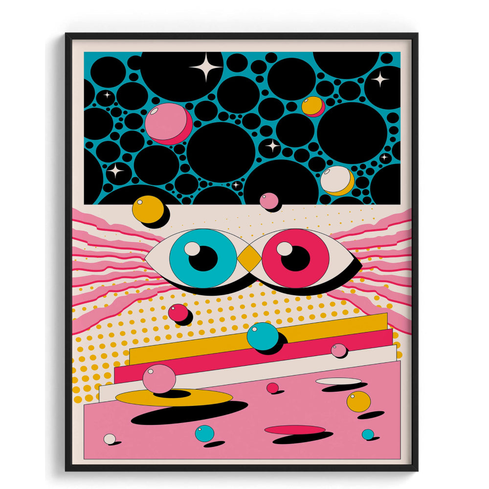 Retro retake Modern Wall Art