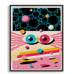 Retro retake Modern Wall Art