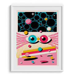 Retro retake Modern Wall Art