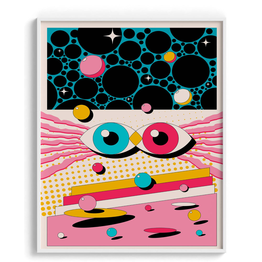 Retro retake Modern Wall Art