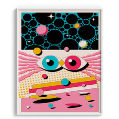 Retro retake Modern Wall Art