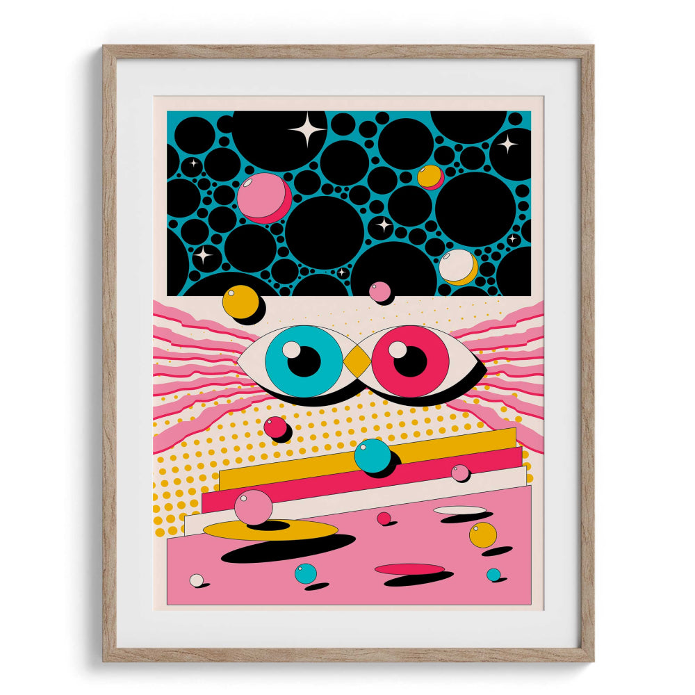 Retro retake Modern Wall Art