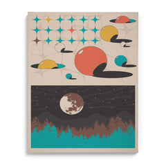 Retro retake Framed Art For Wall