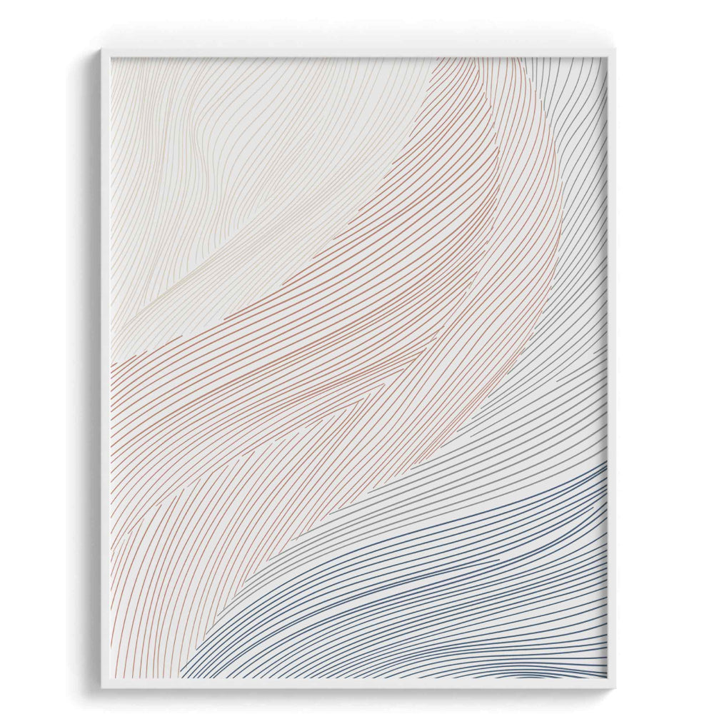 Waves Modern Wall Art