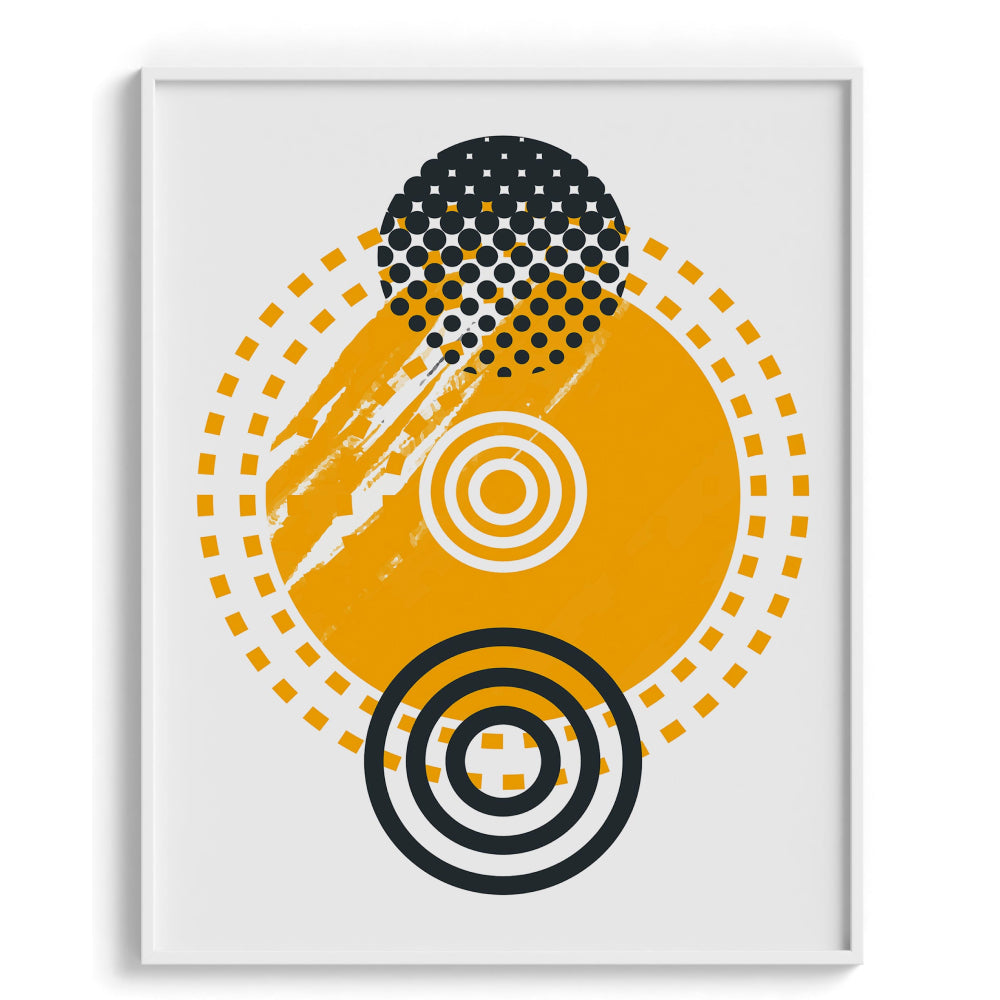 Bold Blocks Colors Wall Art Painting