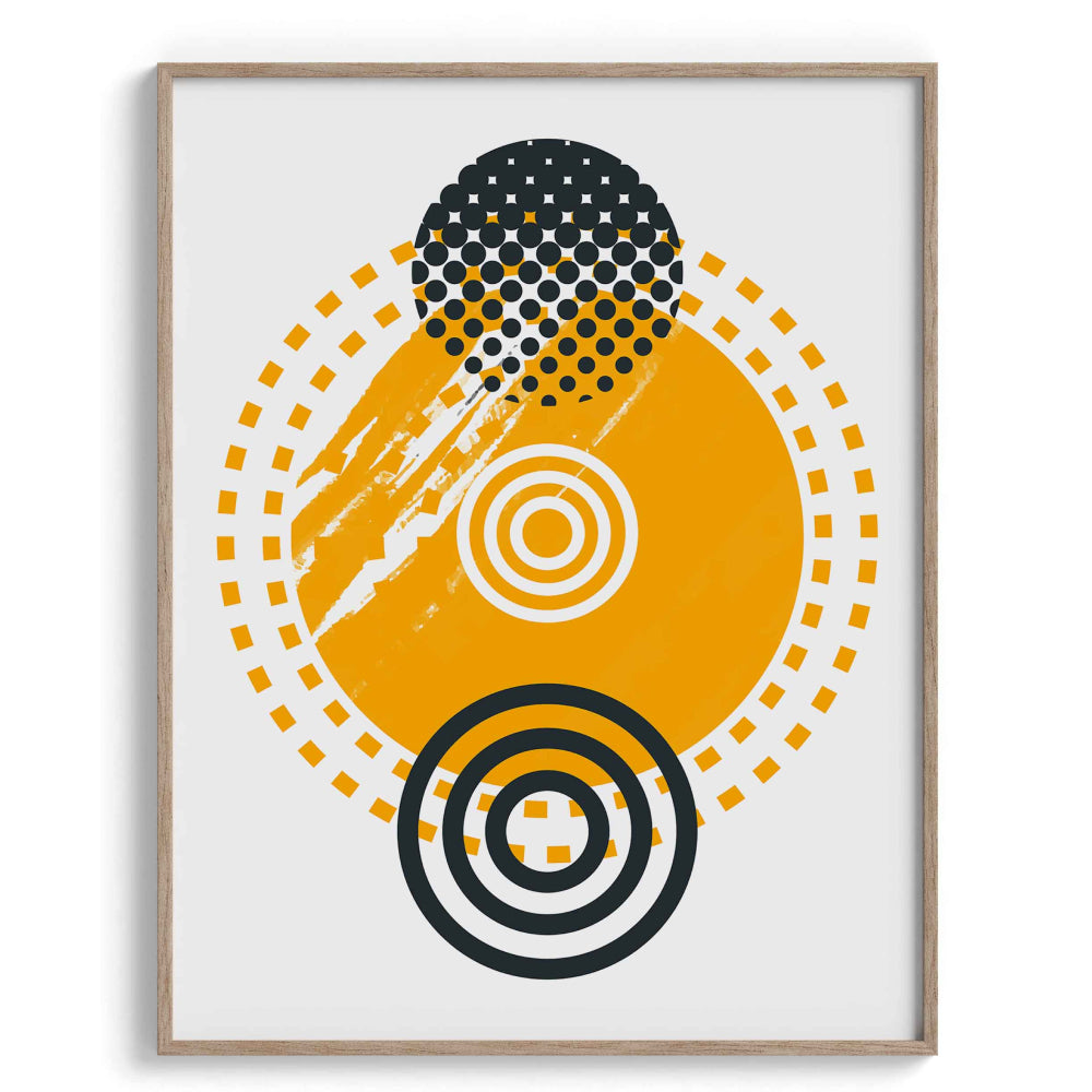 Bold Blocks Colors Wall Art Painting