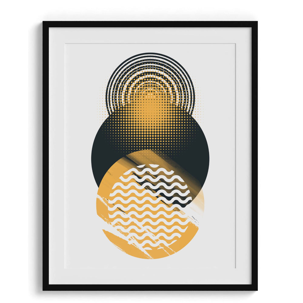 Bold Blocks Colors Modern Wall Art