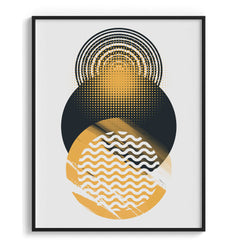 Bold Blocks Colors Modern Wall Art