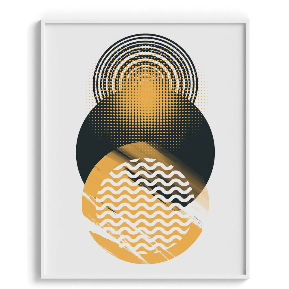 Bold Blocks Colors Modern Wall Art