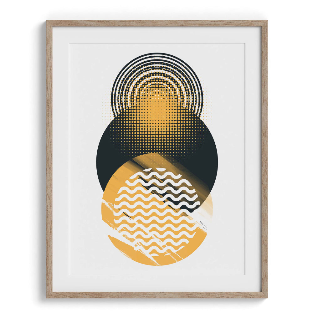 Bold Blocks Colors Modern Wall Art