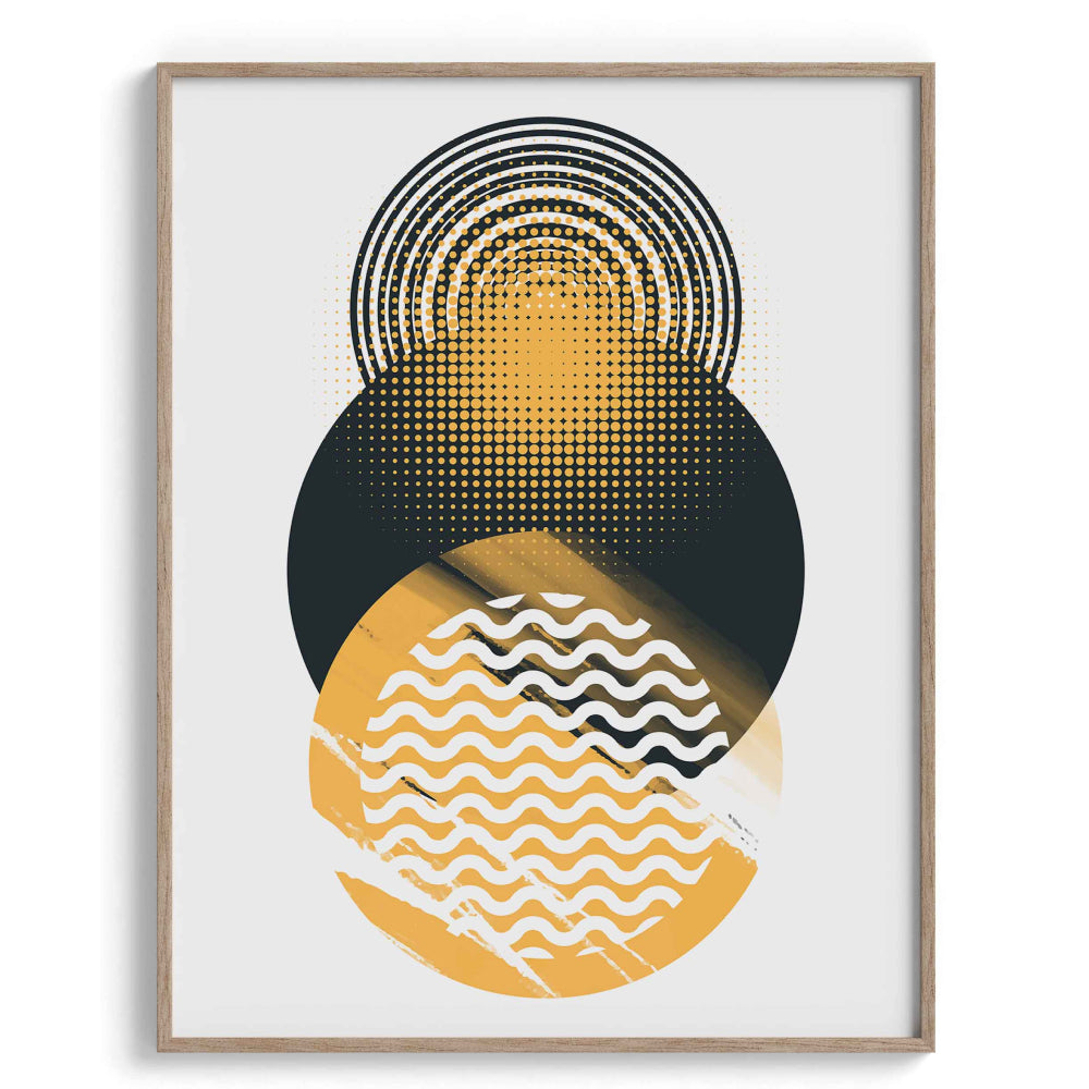 Bold Blocks Colors Modern Wall Art