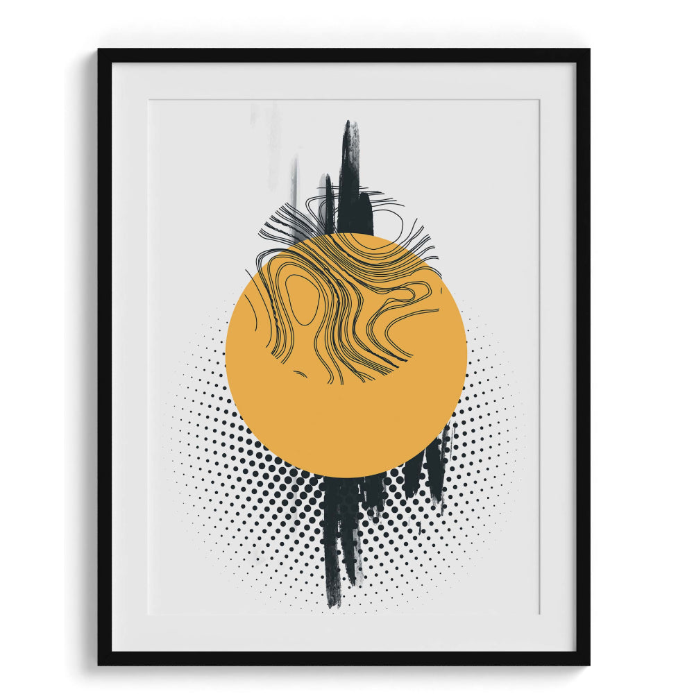 Bold Blocks Colors Canvas Wall Paintings