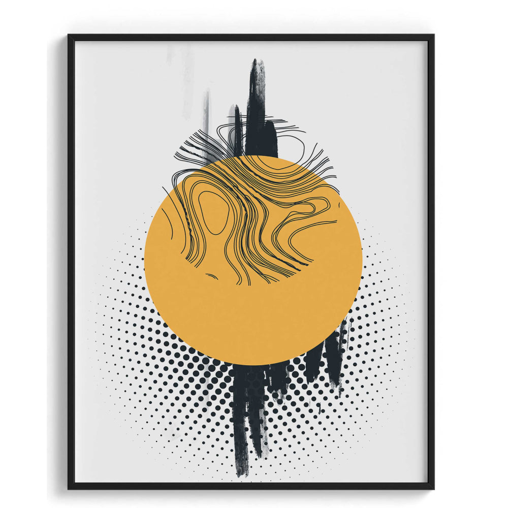 Bold Blocks Colors Canvas Wall Paintings