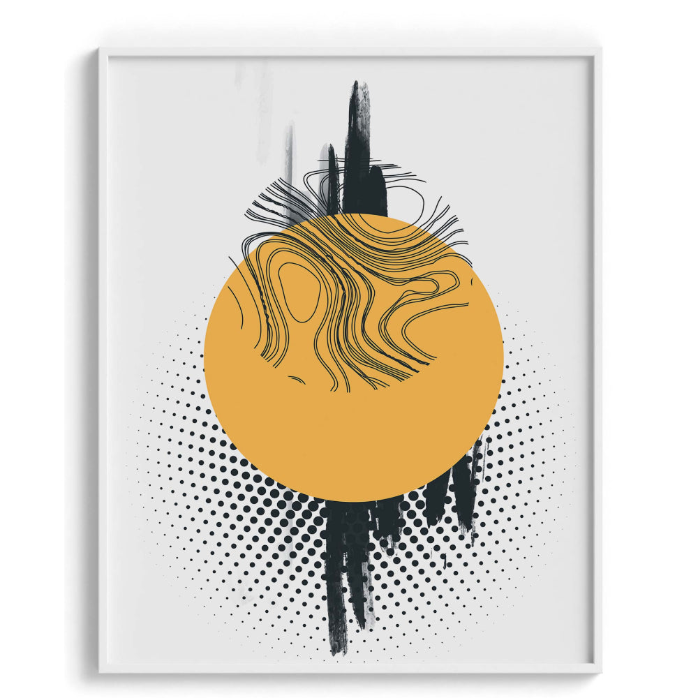 Bold Blocks Colors Canvas Wall Paintings