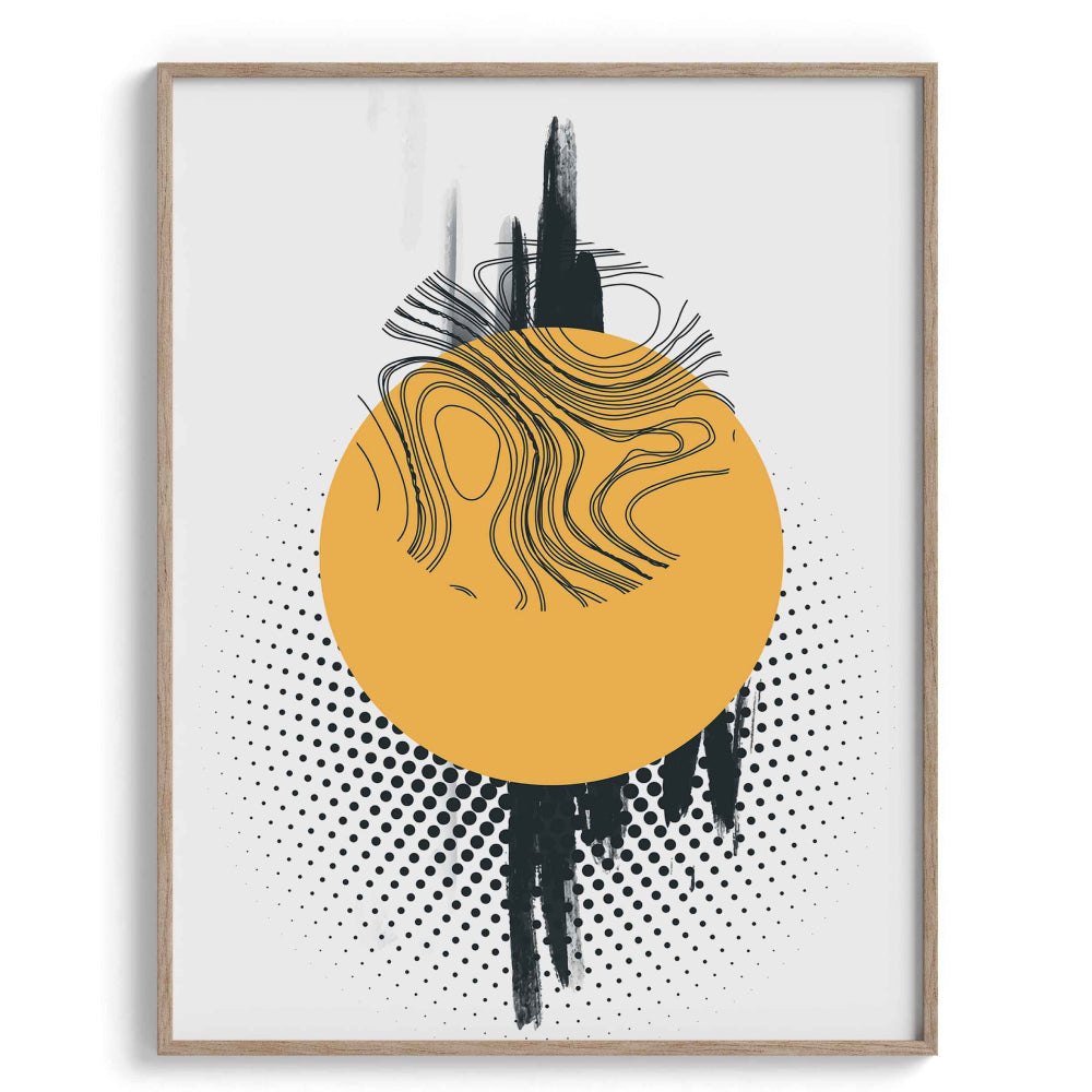 Bold Blocks Colors Canvas Wall Paintings