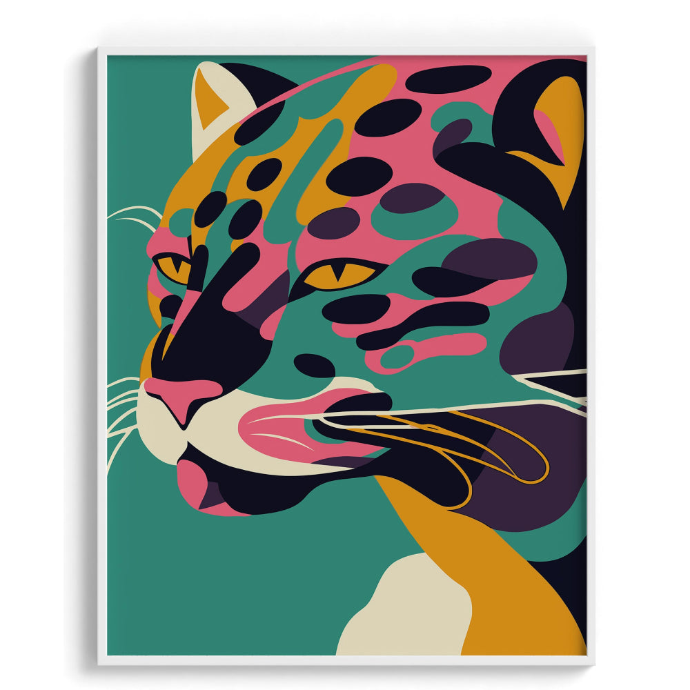 Prismatic Prowl Framed Art For Wall