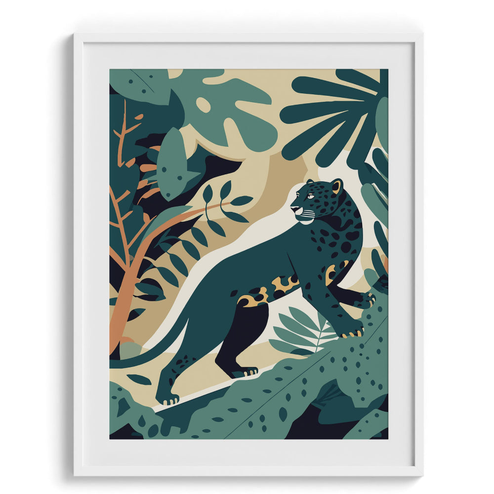 Prismatic Prowl Wall Art Frames