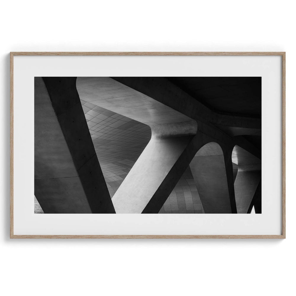 Architectural Flux Canvas Wall Paintings