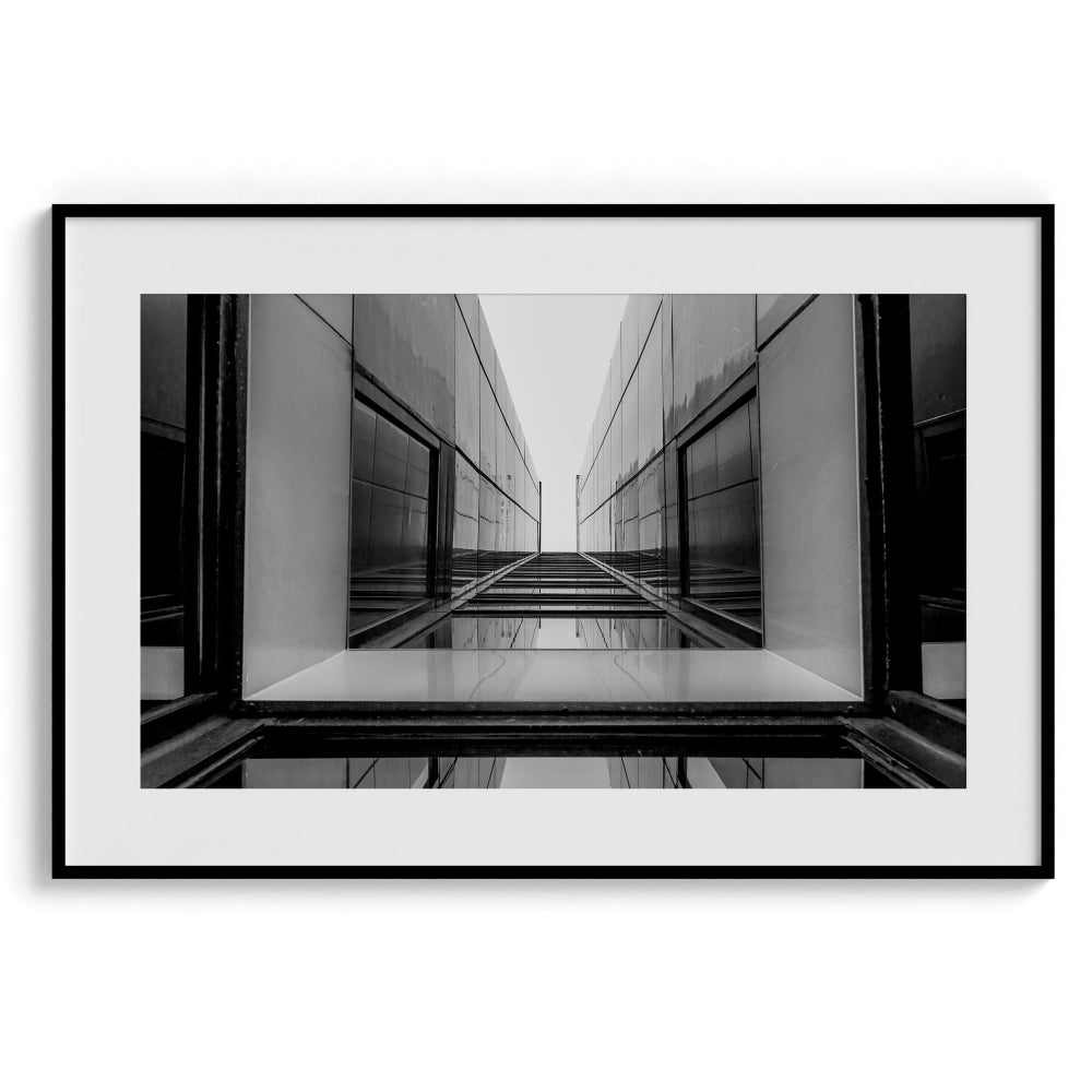 Greyscale Granduer Wall Art Painting
