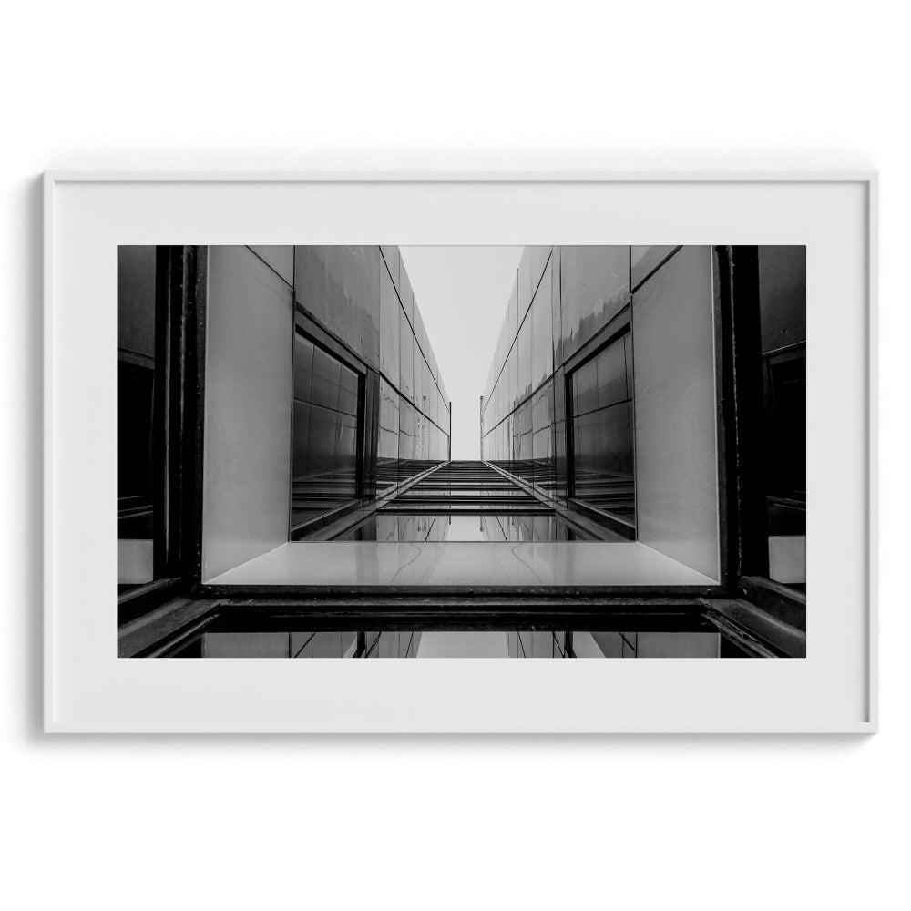 Greyscale Granduer Wall Art Painting