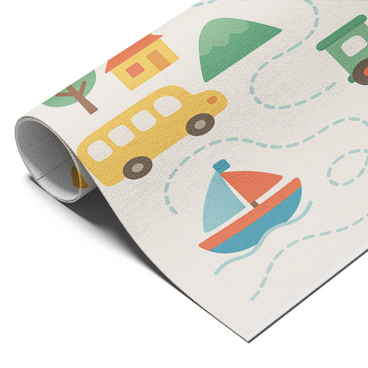 Adventure Journey Kids Map Poster