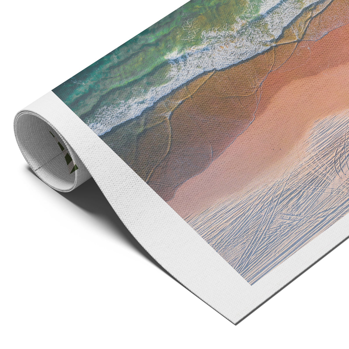 Aerial Ocean & Sand Gradient