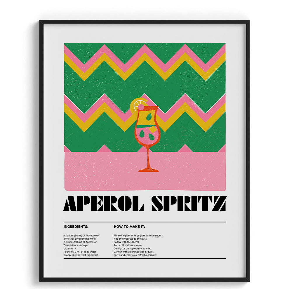 Aperol Spritz Canvas Wall Paintings