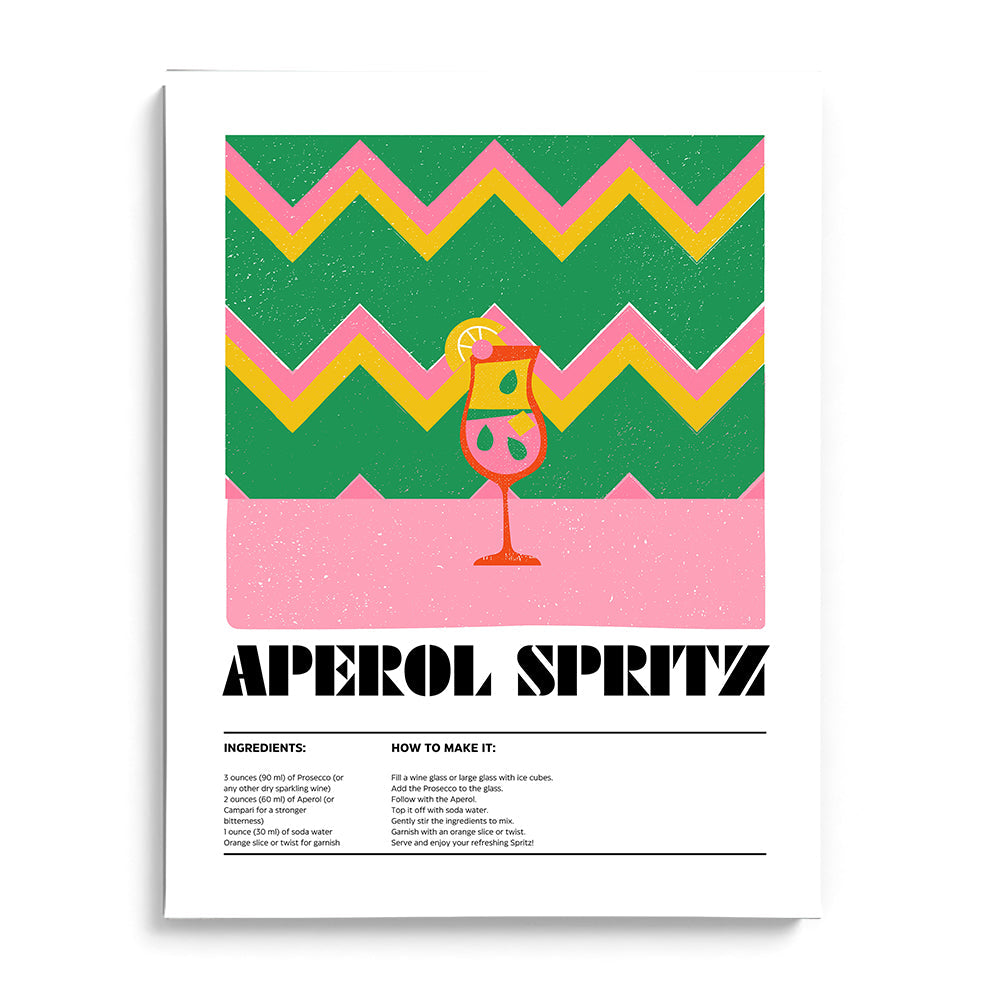 Aperol Spritz Canvas Wall Paintings