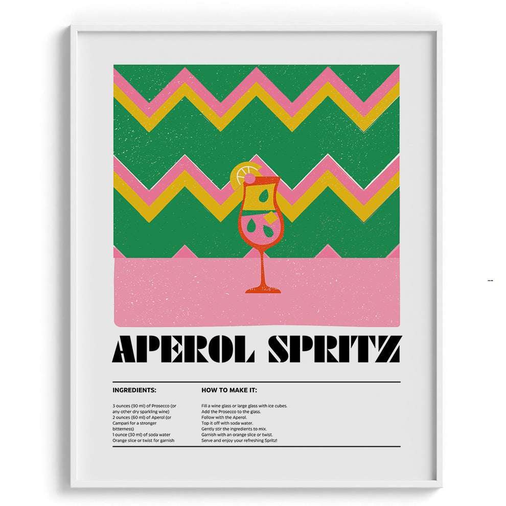 Aperol Spritz Canvas Wall Paintings
