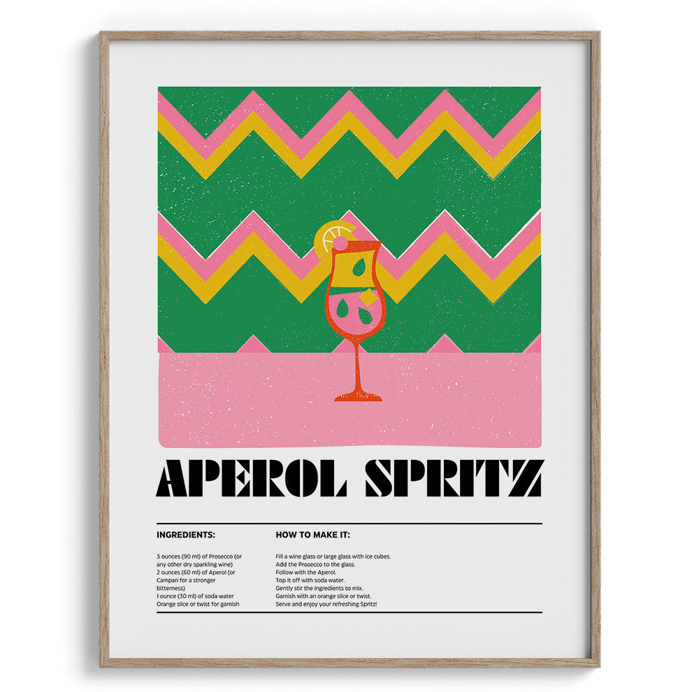 Aperol Spritz Canvas Wall Paintings