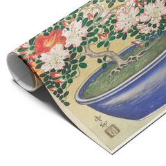 Azalea Bonsai Botanical Painting