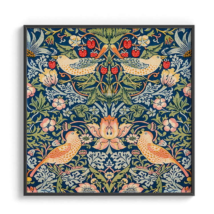 Birds & Blossoms Folk Art Pattern