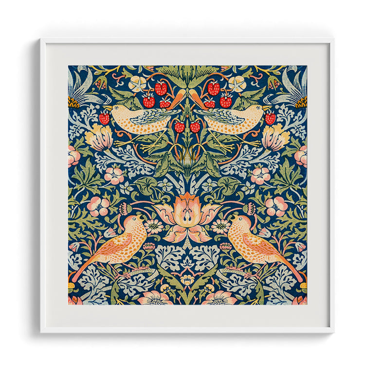 Birds & Blossoms Folk Art Pattern