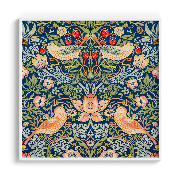 Birds & Blossoms Folk Art Pattern