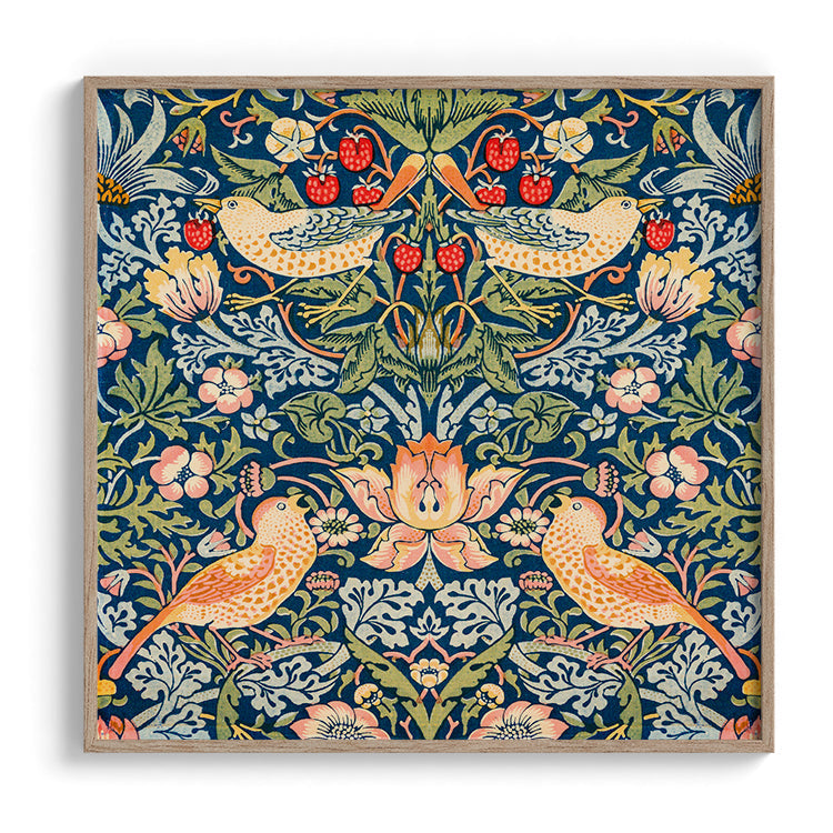 Birds & Blossoms Folk Art Pattern