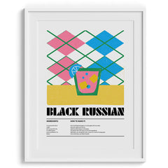 Black Russian Canvas Wall Paintings