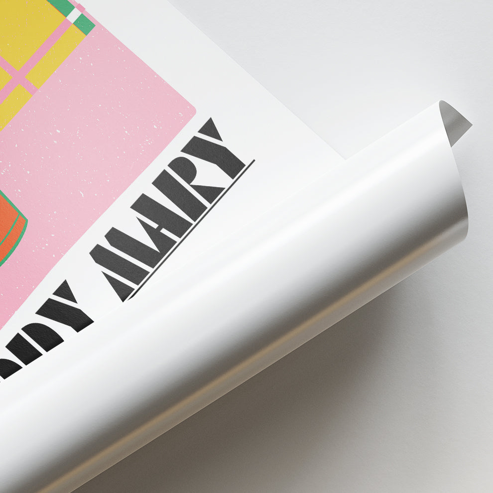 Bloody Mary Wall Painting For Cafe