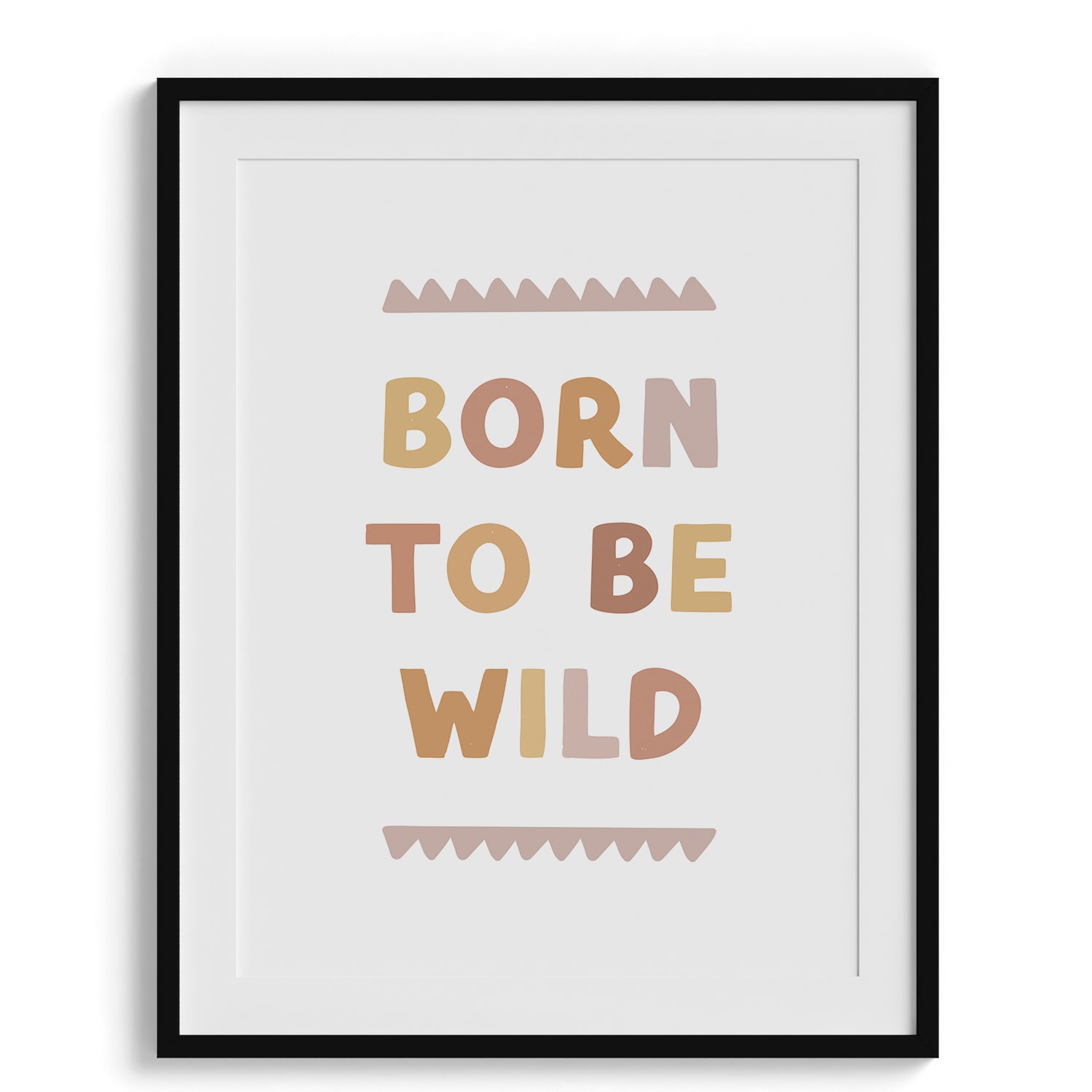Born to Be Wild Kids Poster