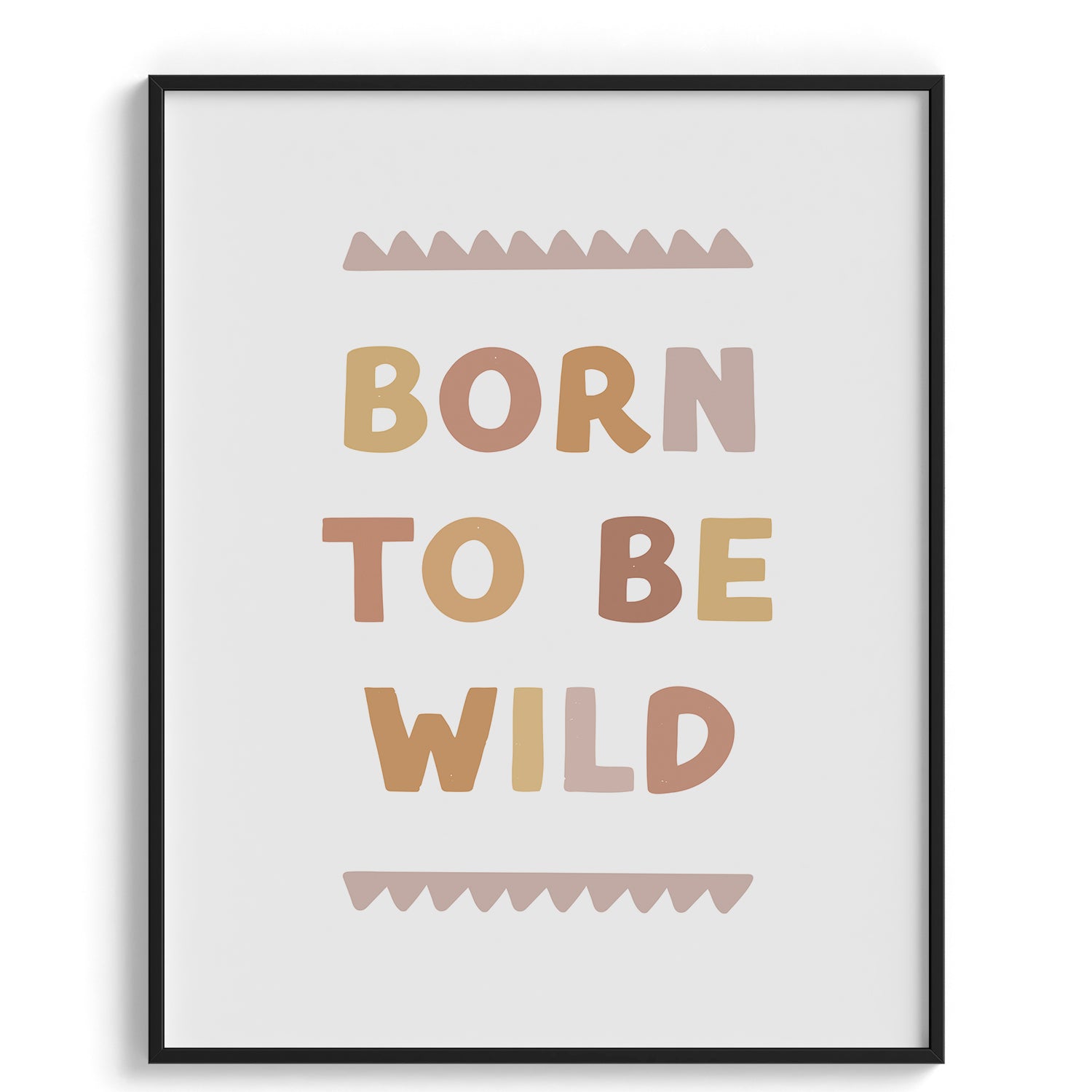 Born to Be Wild Kids Poster
