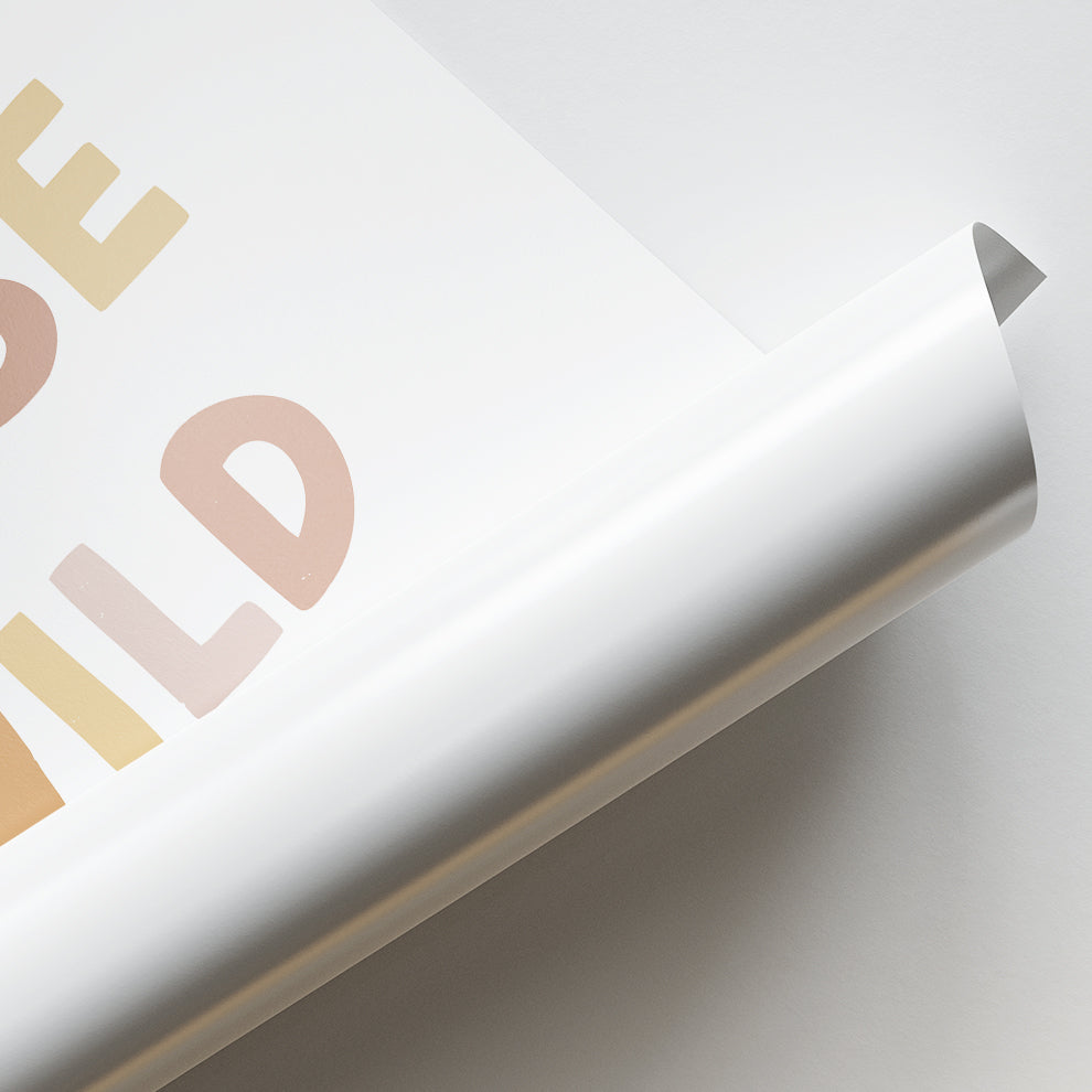 Born to Be Wild Kids Poster