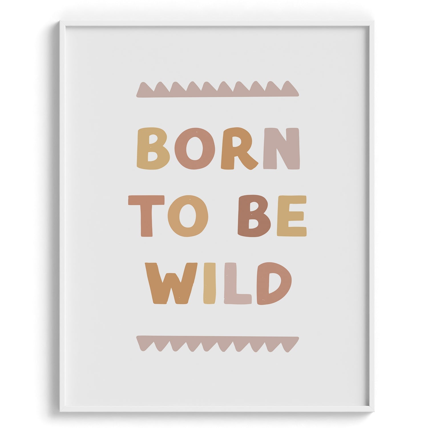 Born to Be Wild Kids Poster