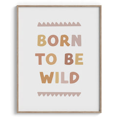 Born to Be Wild Kids Poster