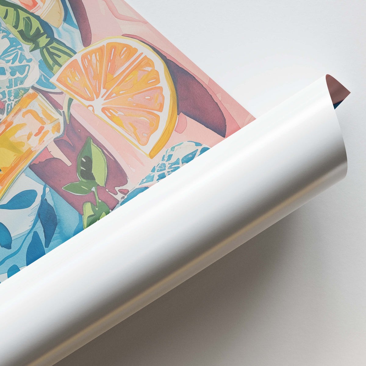 Botanical Lemonade Wall Art Frames