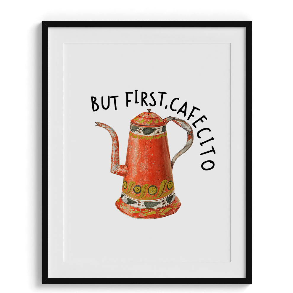 But First Cafe Cito Modern Wall Art