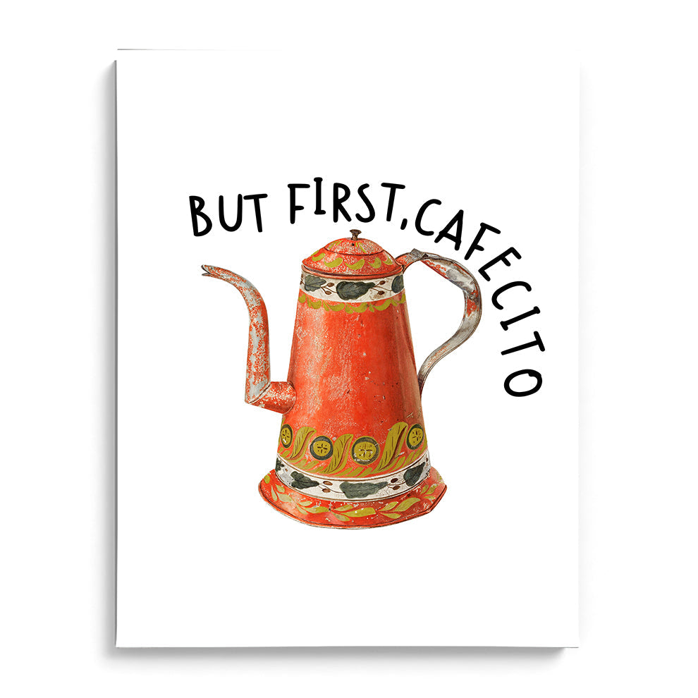 But First Cafe Cito Modern Wall Art