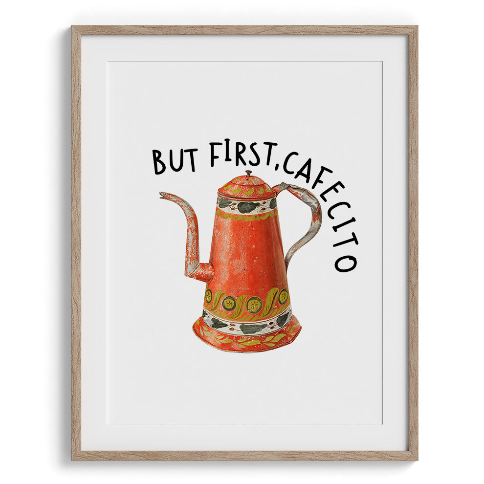 But First Cafe Cito Modern Wall Art