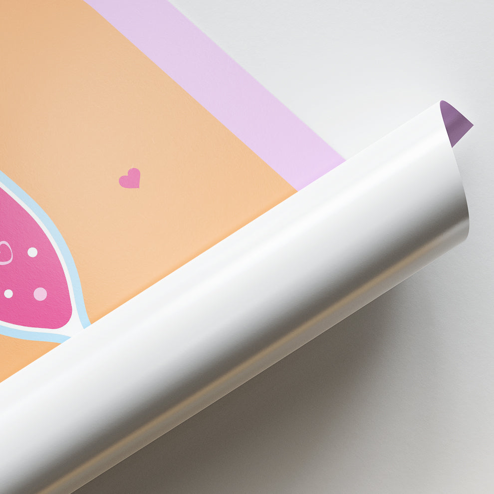 Champagne Sparkle Cocktail Canvas Wall Prints