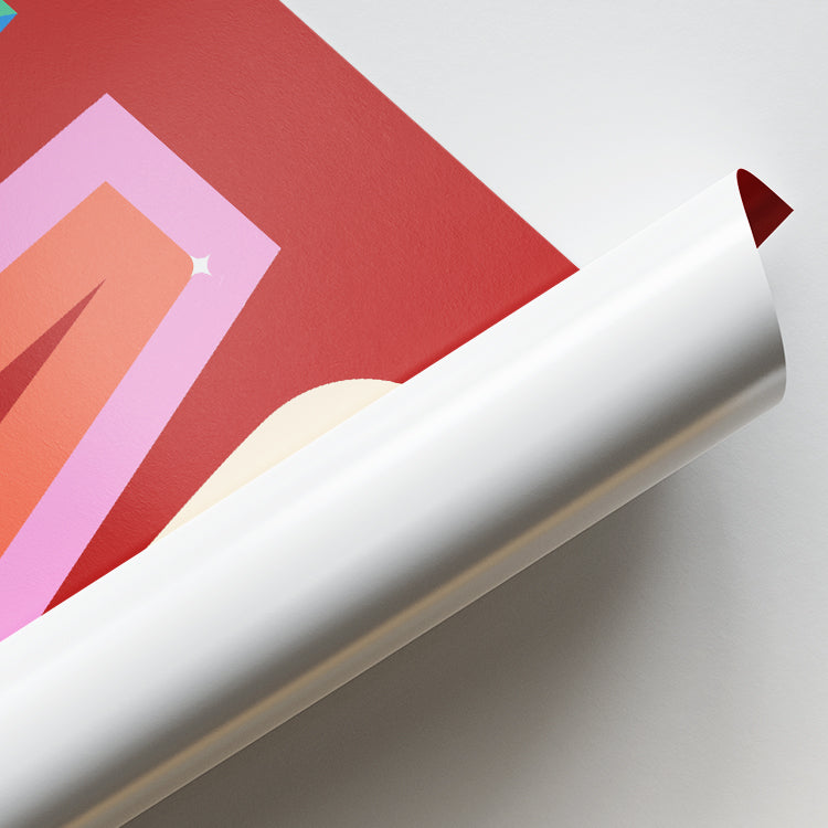 Ciao Retro Typography Poster