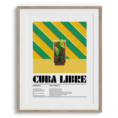 Cuba Libre Canvas Wall Prints